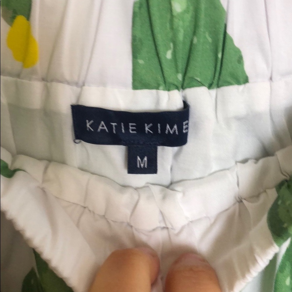 Katie kime cactus midi skirt